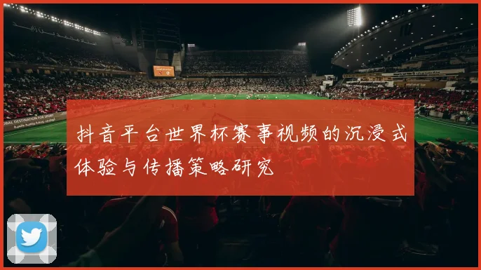 抖音平台世界杯赛事视频的沉浸式体验与传播策略研究